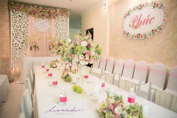 dịch vụ trang trí tiệc cưới Lavender Wedding